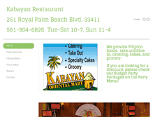 Tablet Screenshot of kabayanfl.com